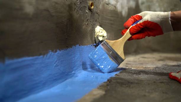 Crawl space vapor barrier installation in Fairfield, OH